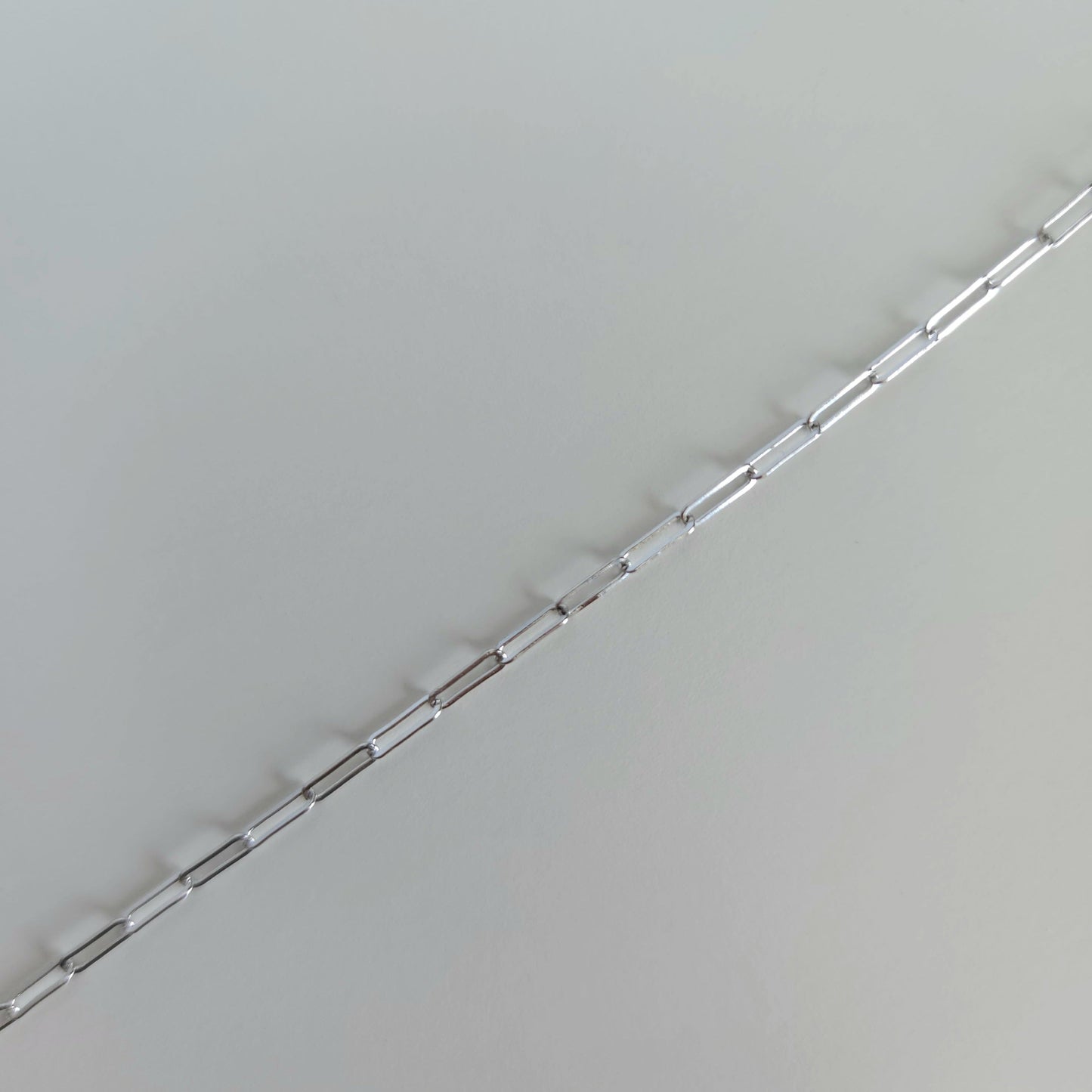 Sterling silver paperclip unfinished chain permanent jewellery wholesale australia