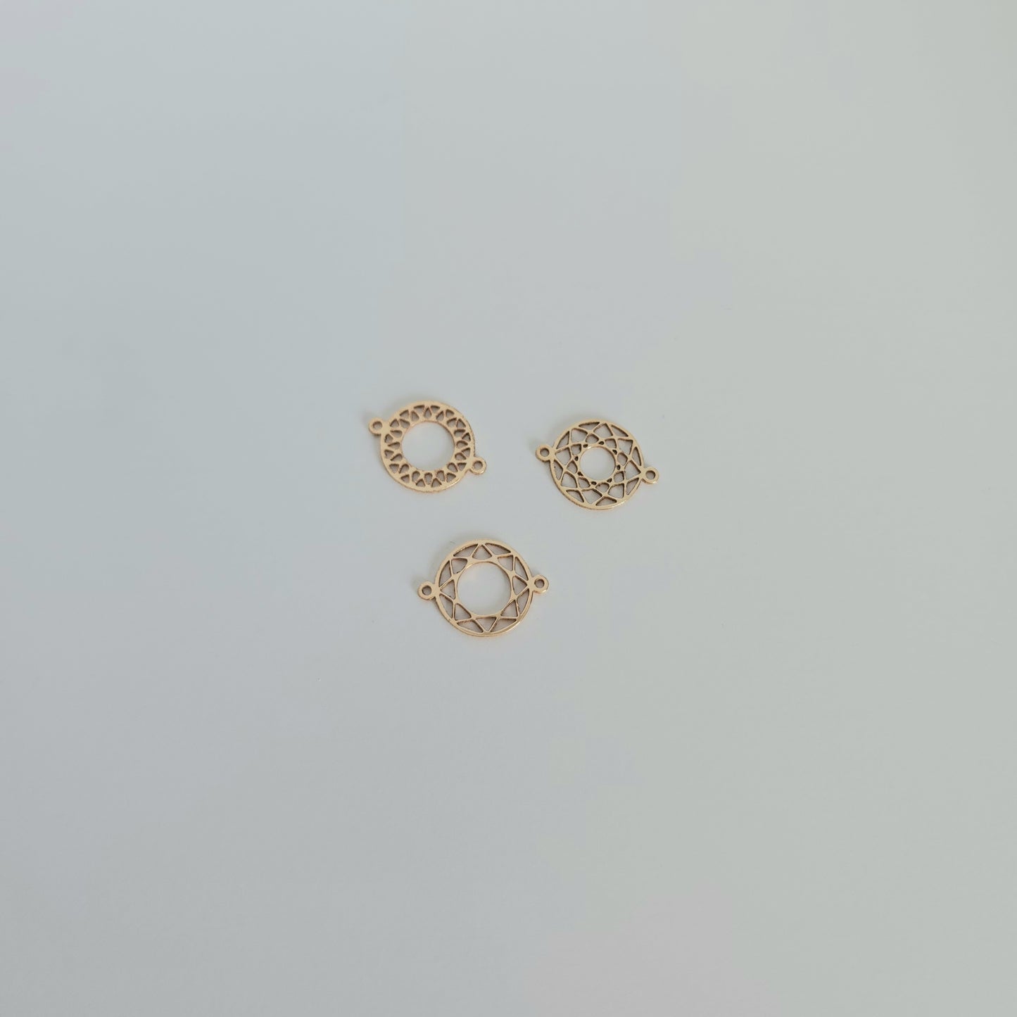 14k gold filled permanent jewellery mandala connector wholesale