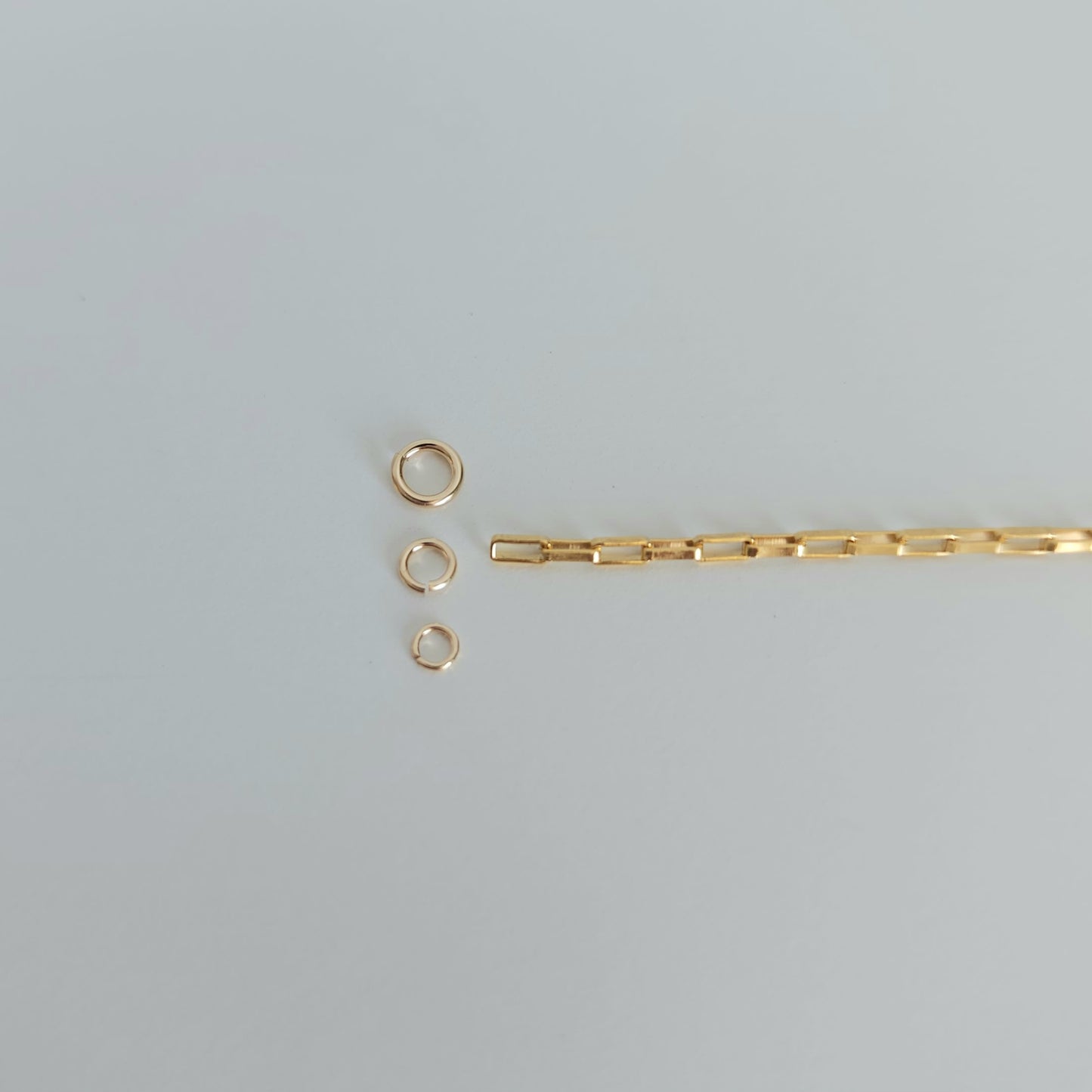 14k gold filled permanent jewellery box chain wholesale