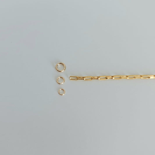 14k gold filled permanent jewellery box chain wholesale