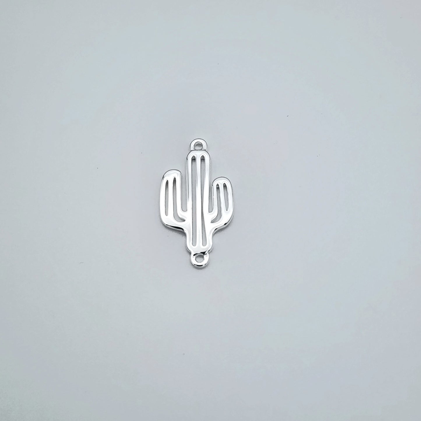 Silver cactus connector