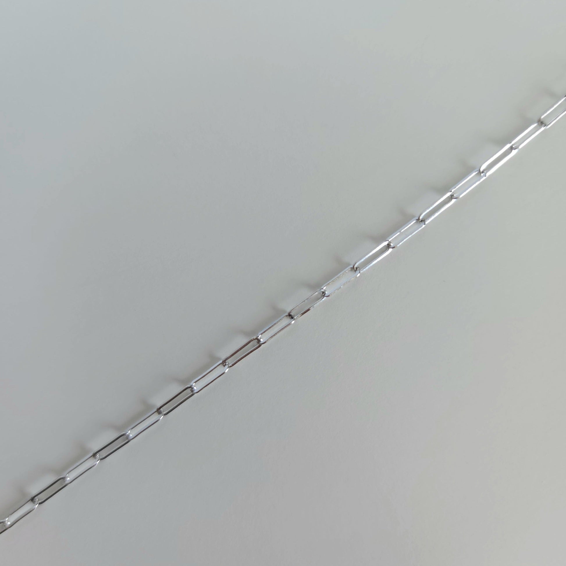 Sterling silver paperclip unfinished chain permanent jewellery wholesale australia