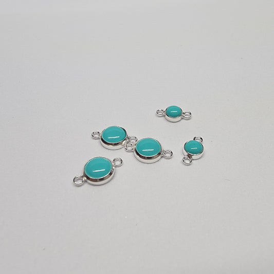 Turquoise Bezel Connector