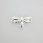 Sterling silver bee connector