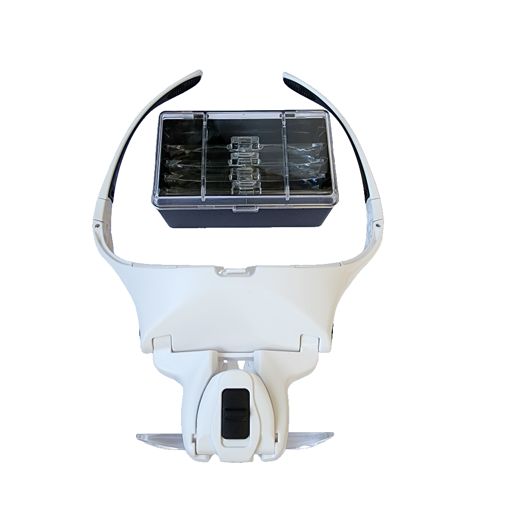 LED Magnifying Headset