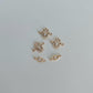 14k gold filled evil eye connectors permanent jewellery wholesale bulk order