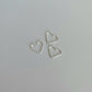 14k gold filled permanent jewellery heart connector wholesale