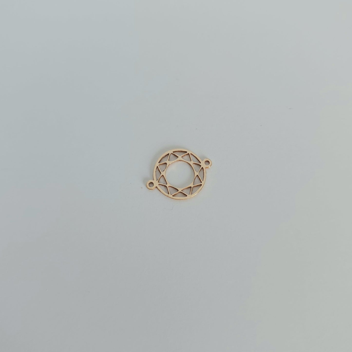 14k gold filled permanent jewellery mandala connector wholesale