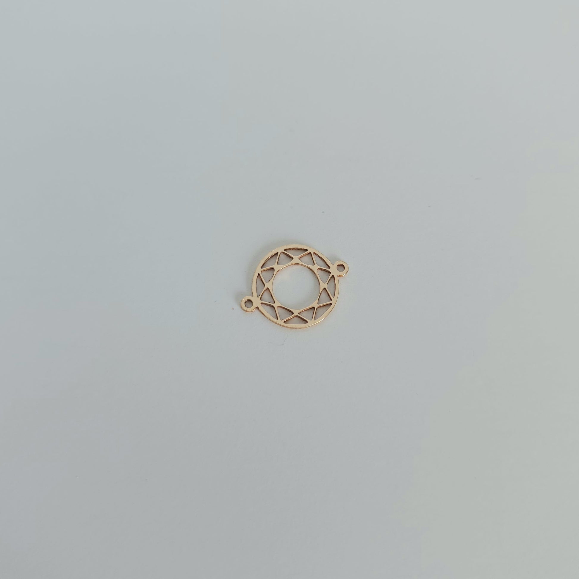 14k gold filled permanent jewellery mandala connector wholesale
