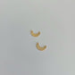14k gold filled permanent jewellery moon connector wholesale