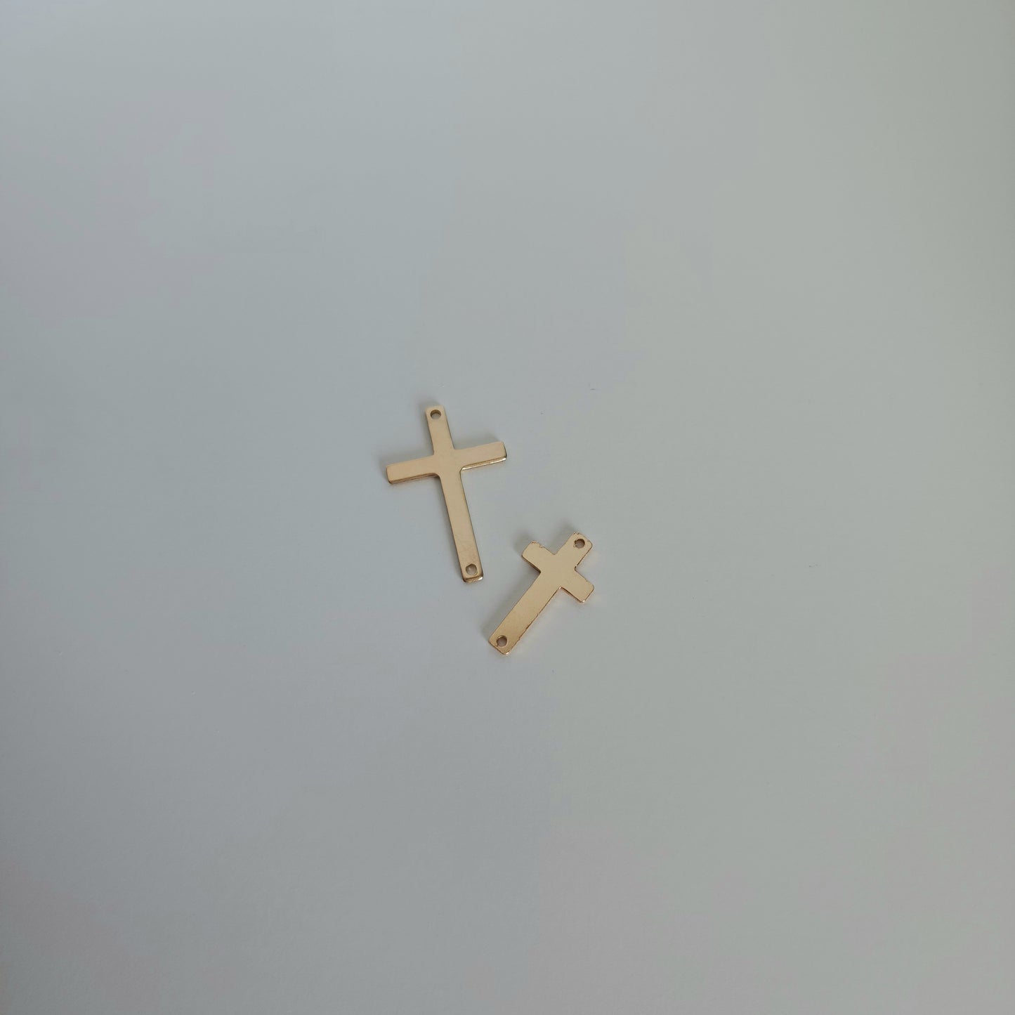 permanent jewellery australia wholesale sterling silver gold filled rose gold filled cross connector