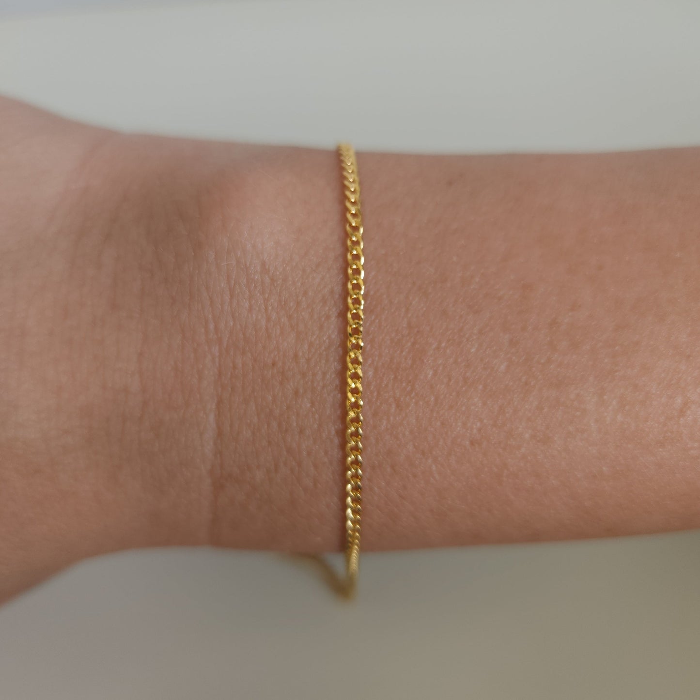 14k gold filled permanent jewellery cuban chain wholesale