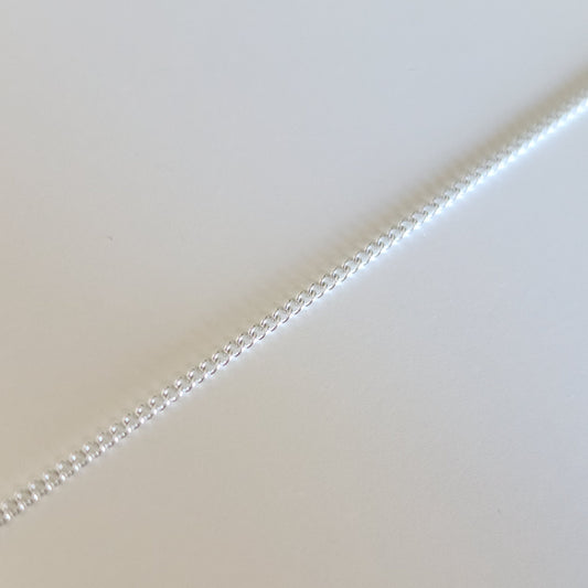 permanent jewellery sterling silver curb chain bulk supplies