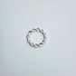 Silver wave ring connector
