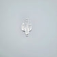 Silver cactus connector