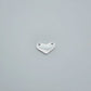Silver heart connector