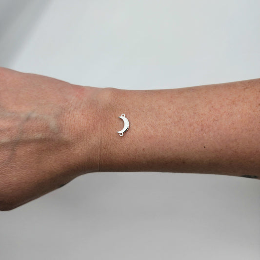 Silver moon connector size