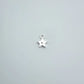 Silver star charm