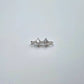Permanent jewellery double cz connector