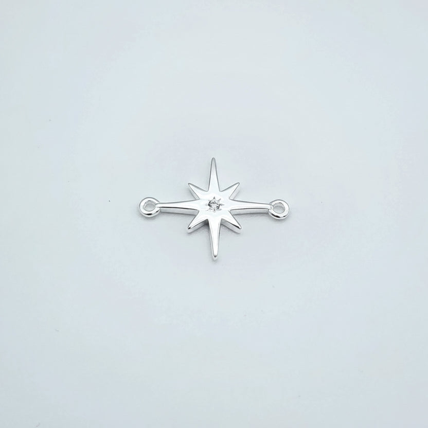 Silver North star connector