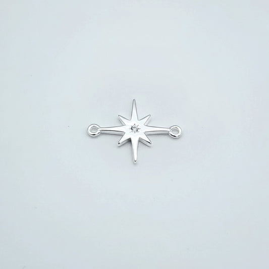 Silver North star connector