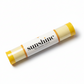 Polishing cloth in a clear plastic wrap with 'sunshine' branding on a white background